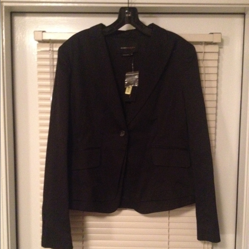 BCBG Max Azria Black Blazer & Pants Suit Set NWT Women Workwear